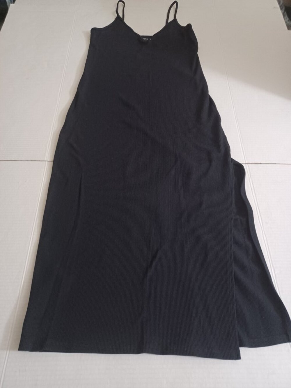 ABERCROMBIE & FITCH SOFT A&F COLLECTION SPAGHETTI STRAP MIDI DRESS MEDIUM TALL - Picture 6 of 14